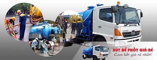 hút bể phốt giá rẻ